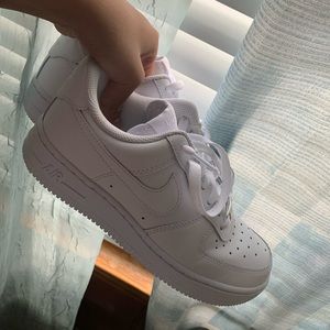 White Air Force 1s